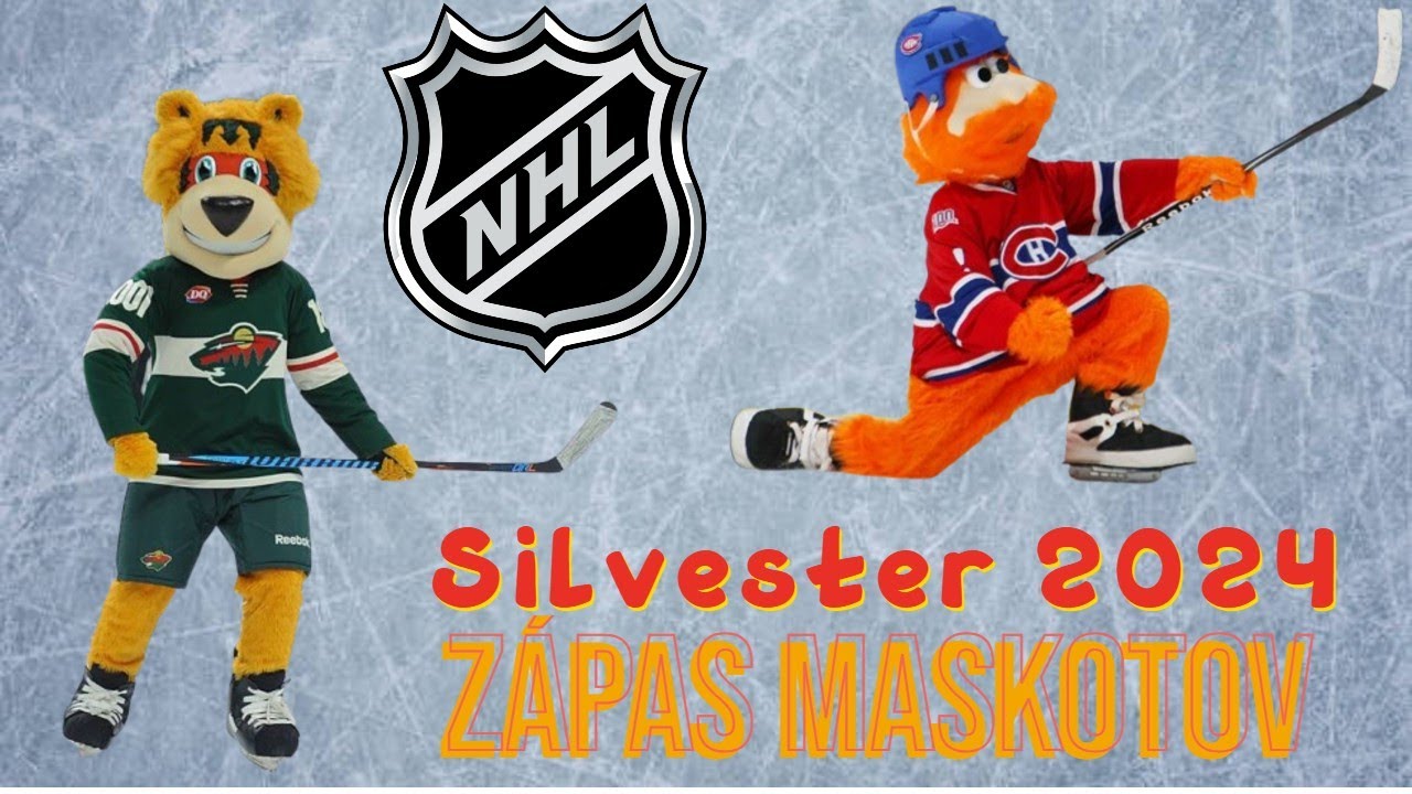 NHL 24 Silvester 2024 Zápas maskotov NHL