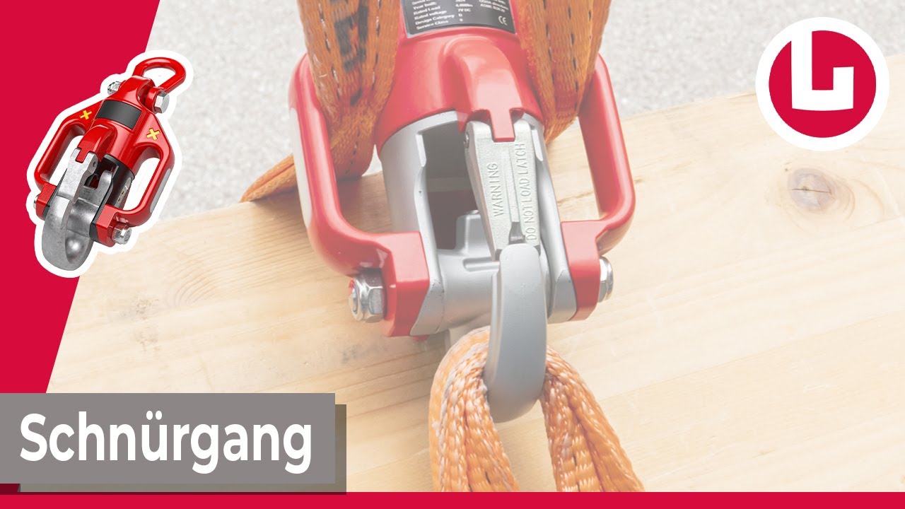 Tutorial: Anschlagen im Schnürgang mit dem LUDWIG HOOK
