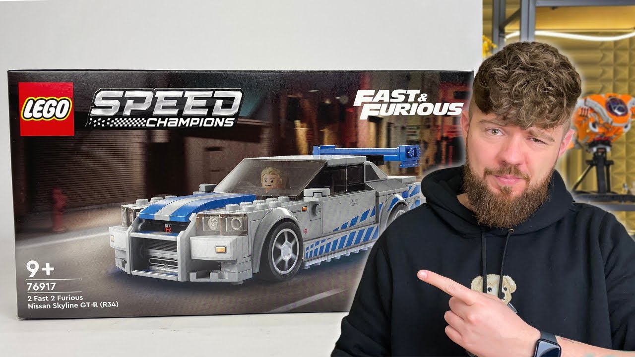 NISSAN SKYLINE GT-R 🛞 LEGO SPEED CHAMPIONS 76917 RECENZJA