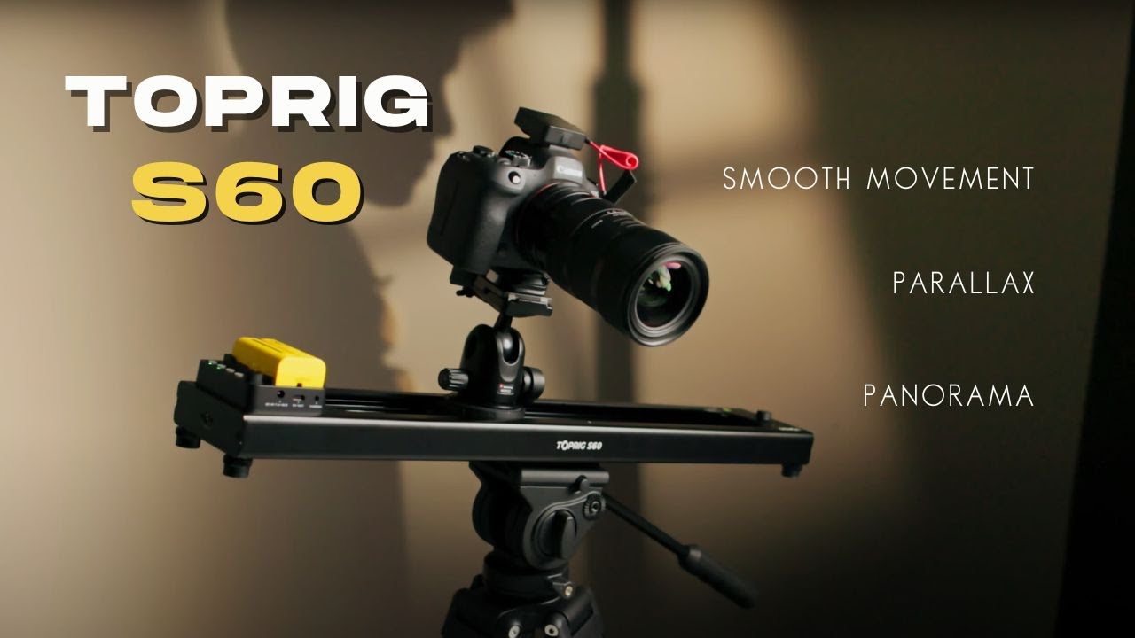 Accsoon TopRig S60 The Ultimate Compact Camera Slider for Versatile Filmmaking ?!