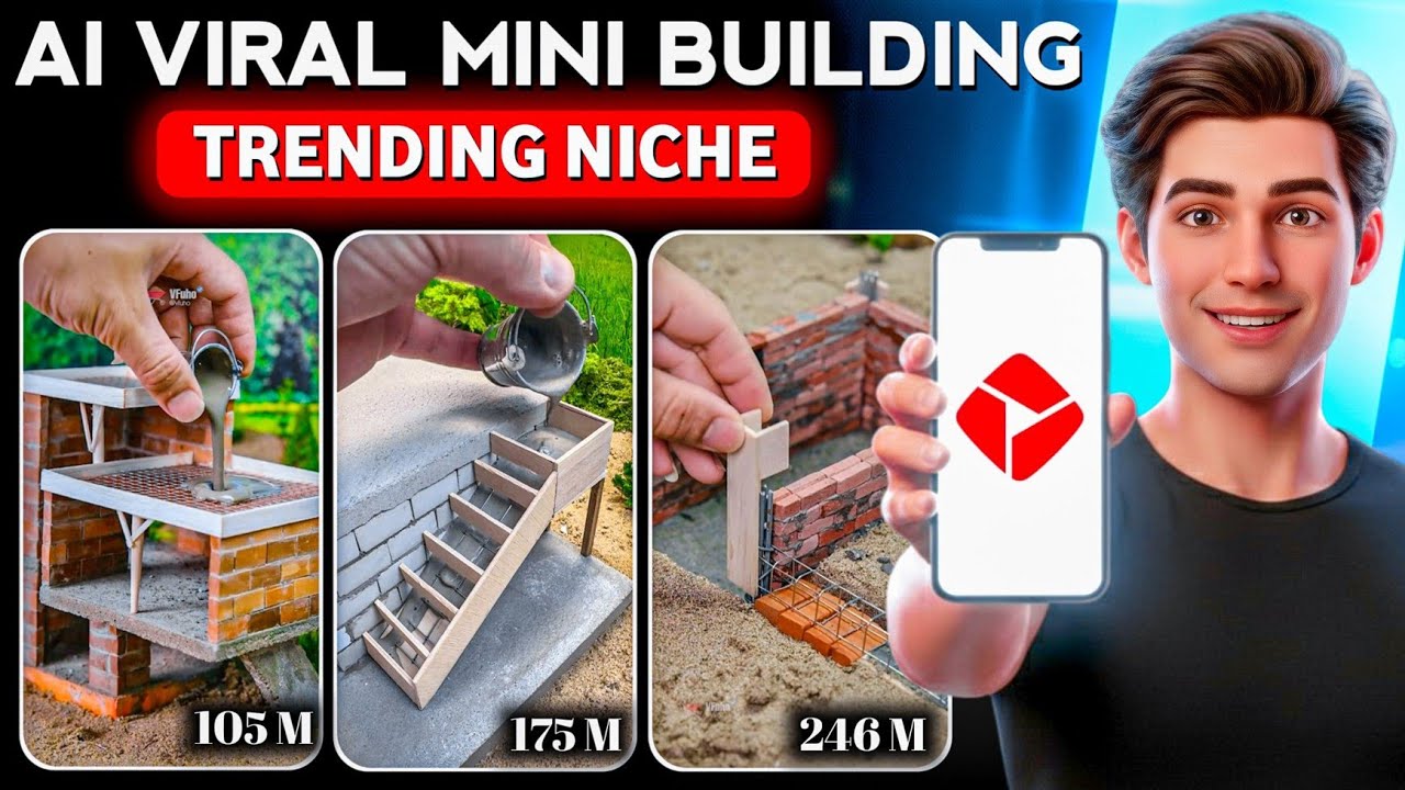 AI Viral Mini Building Videos Short Banaye | USA Viral Channel | AI Video Kaise Banaye
