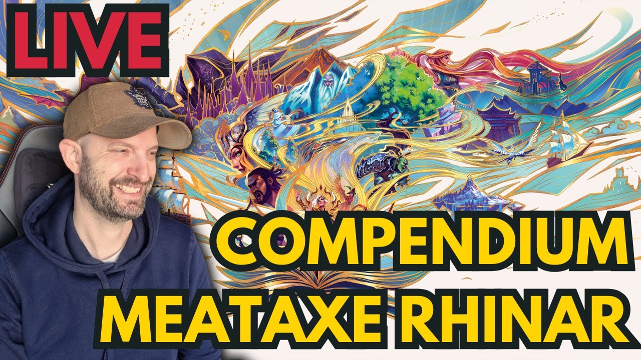 Compendium Rhinar Testing - LIVE Flesh and Blood TCG Gameplay