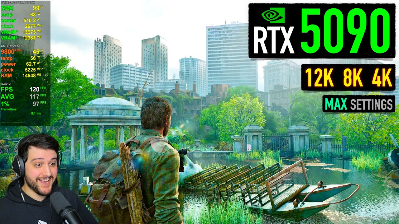 RTX 5090 в The Last Of Us: Часть 1!
