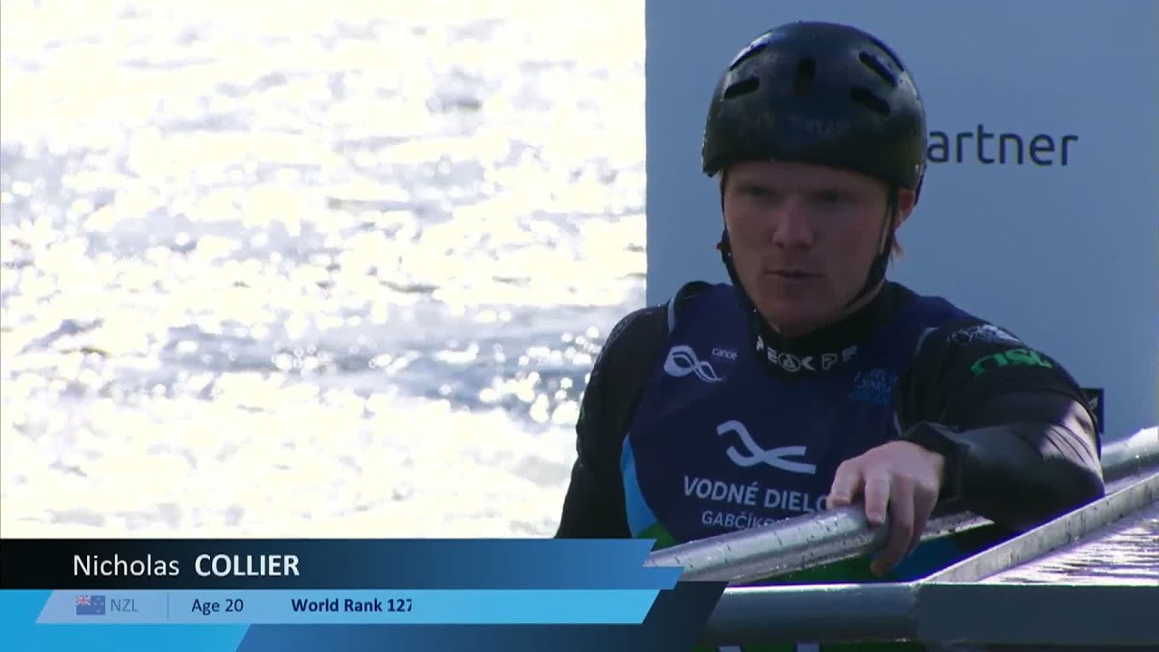 Nicholas Collier, New Zealand, U23 Semi Final, / 2024 ICF Canoe-Kayak Slalom Junior & U23 World