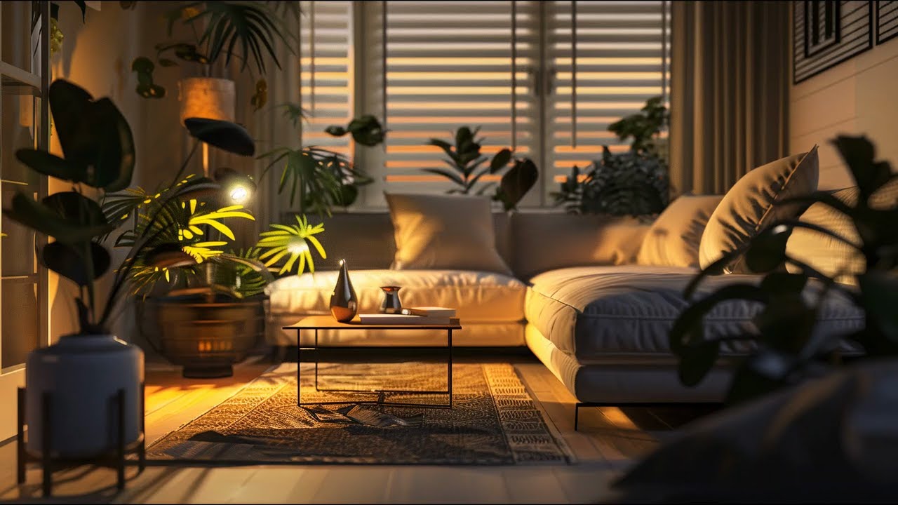 Stress Relief Home Jazz Music – Calm Chill Instrumental MIX for Relaxation.
