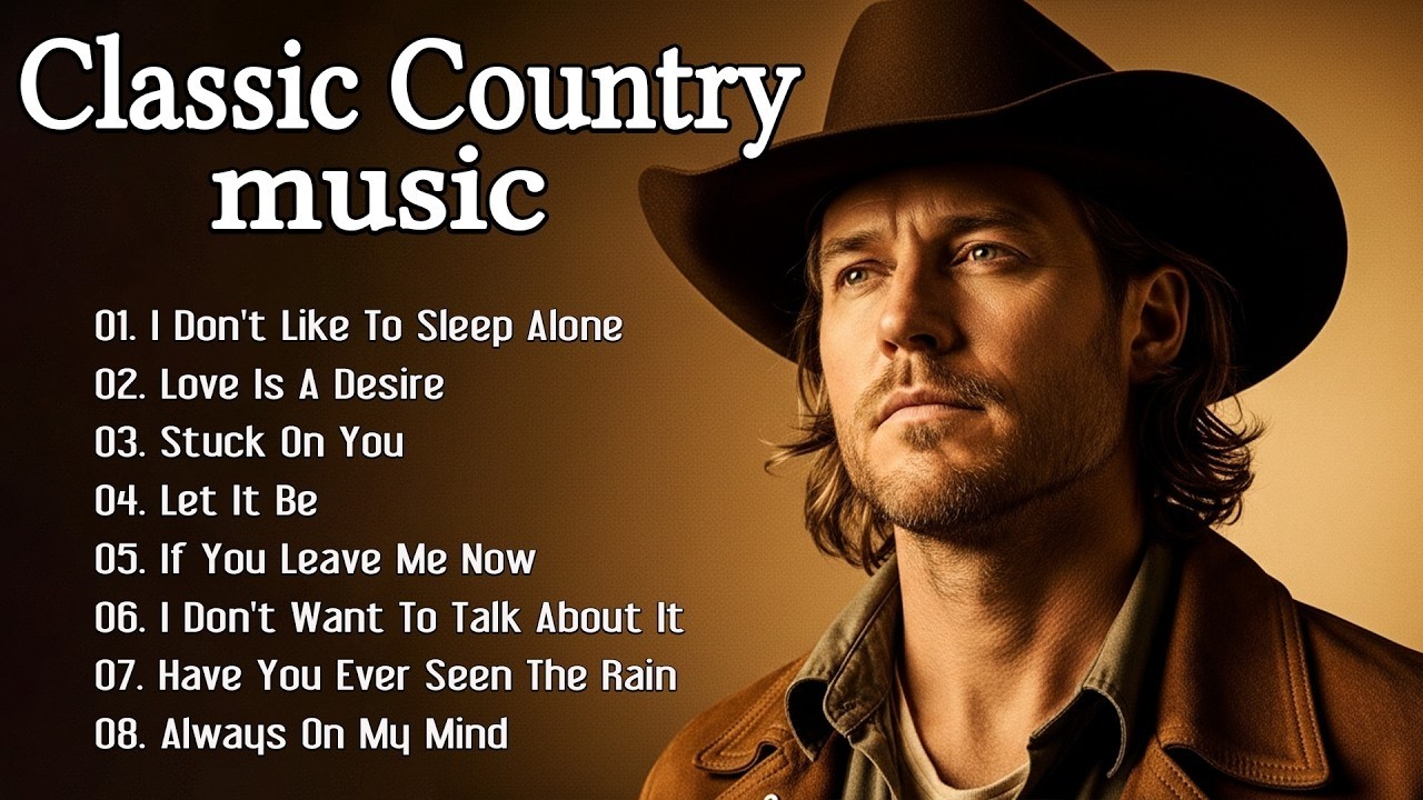 I Don't Like To Sleep Alone, Stuck On You – Classic Country Music Timeless 60s, 70s, 80s