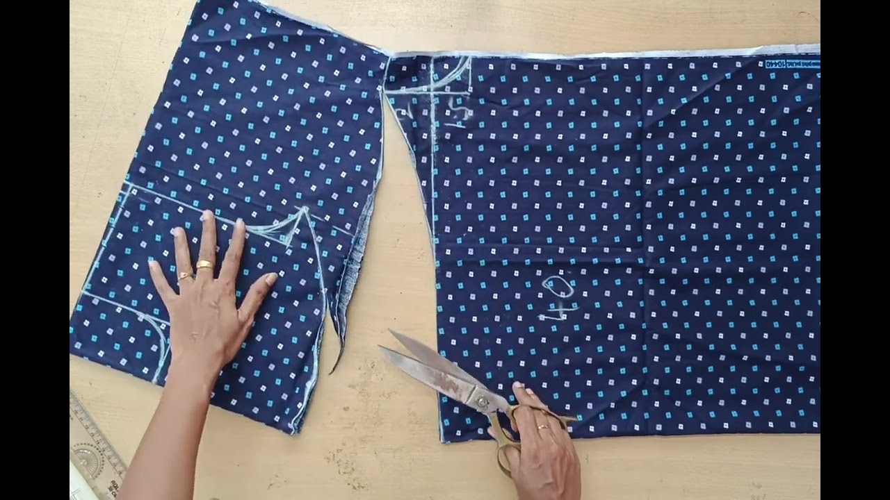 pleated nighty cutting video @JSCreations tailoring class