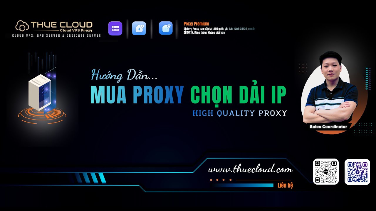 Proxy chọn dải IP ‐ Mua Proxy theo đầu IP - IP Range | Thuecloud Proxy