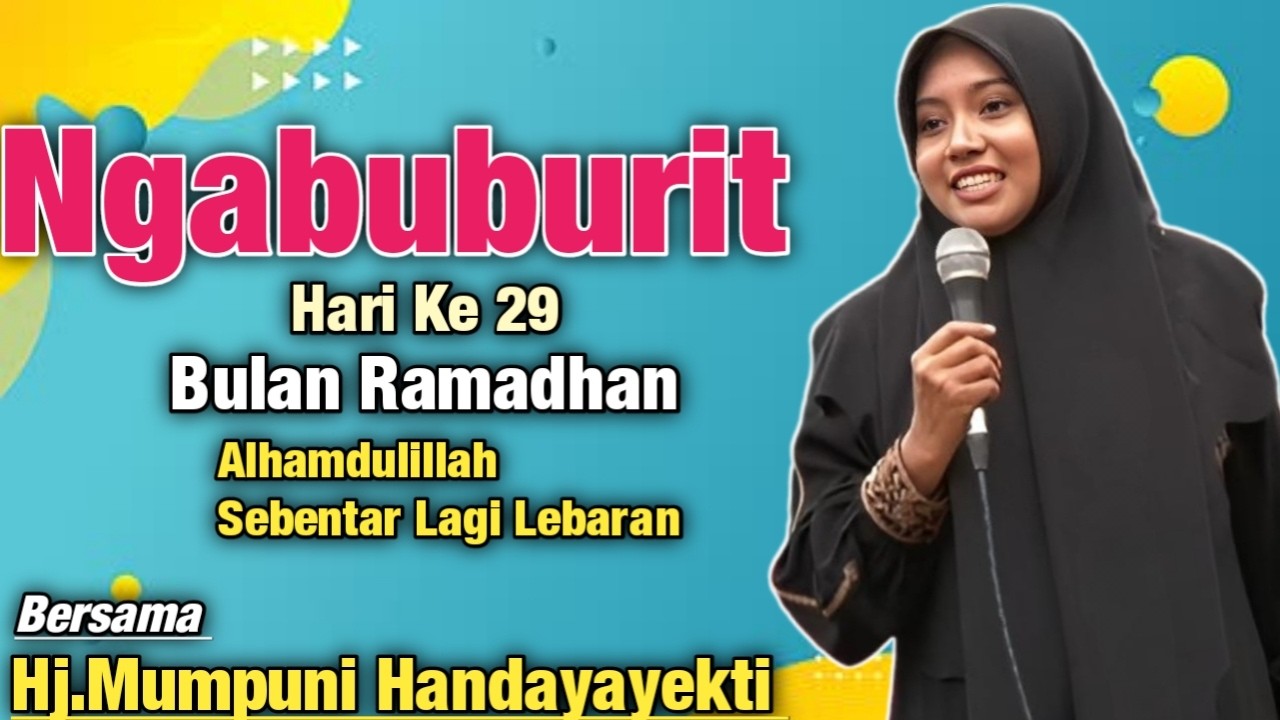 Ngabuburit Hari Ke 29 Bulan Ramadhan Alhamdulilah sebentar lagi lebaran  Ust.Mumpuni Handayekti 2026