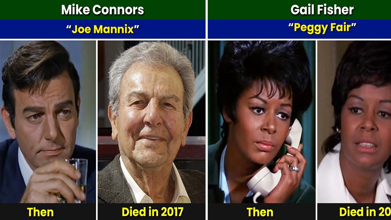 Mannix (1967) Cast Then and Now 2025