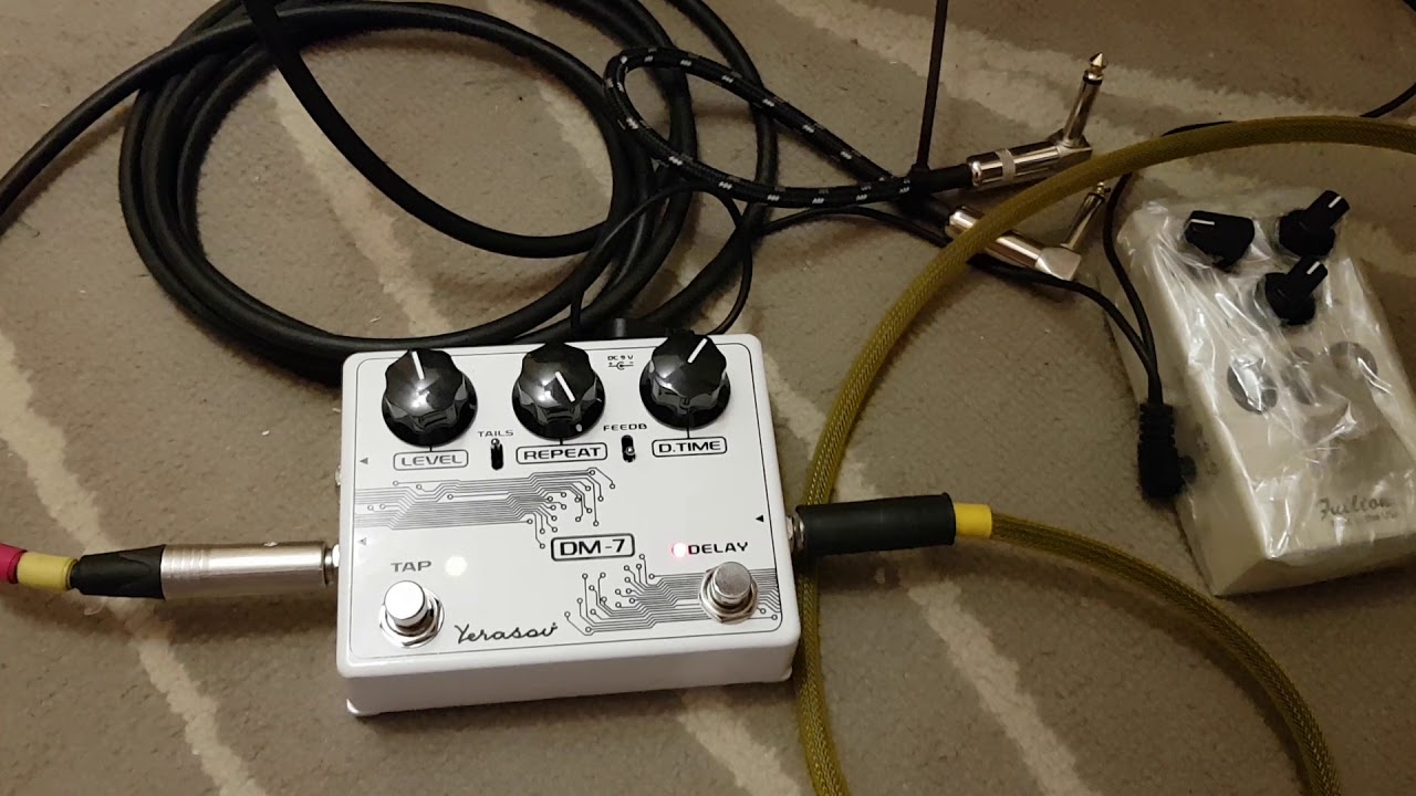 Delay Yerasov DM-7 (Tap Tempo). Обзор.