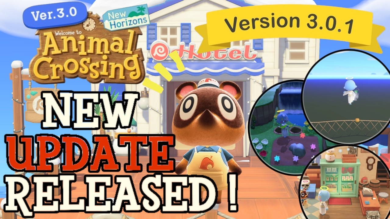 New UPDATE Just Revealed Because of Timmy and Tommy in ACNH (3.0.1)