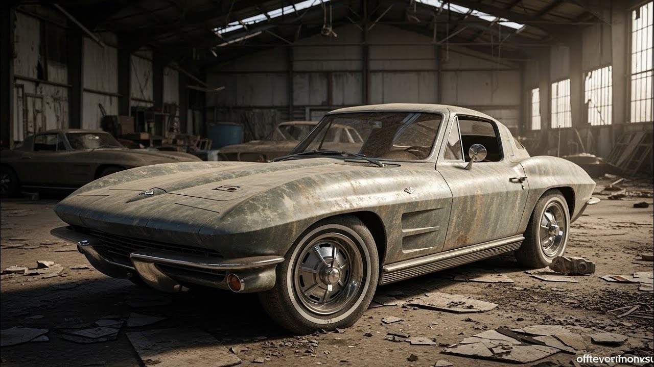 1963 Corvette Split Window Revival – 20 Year Abandoned Classic Rebuilt to Factory New!