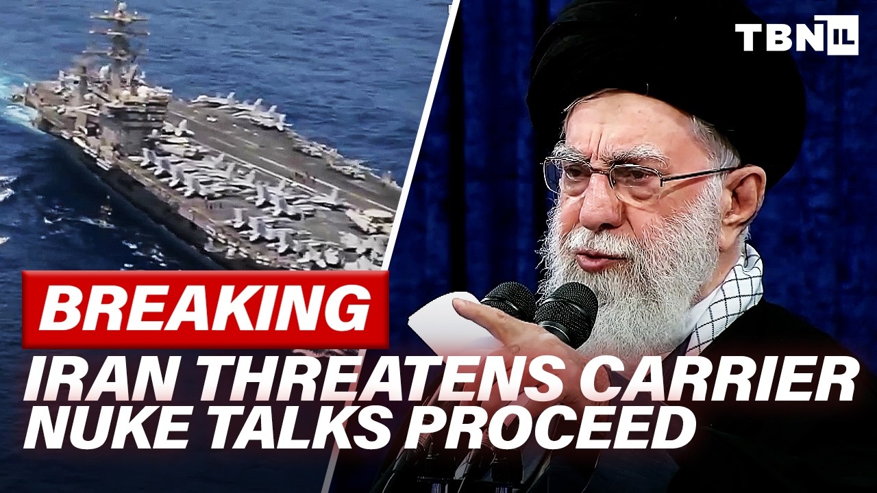 BREAKING: Iran's Ayatollah Threatens To SINK U.S. Carrier; IDF Preps War Scenario | TBN Israel