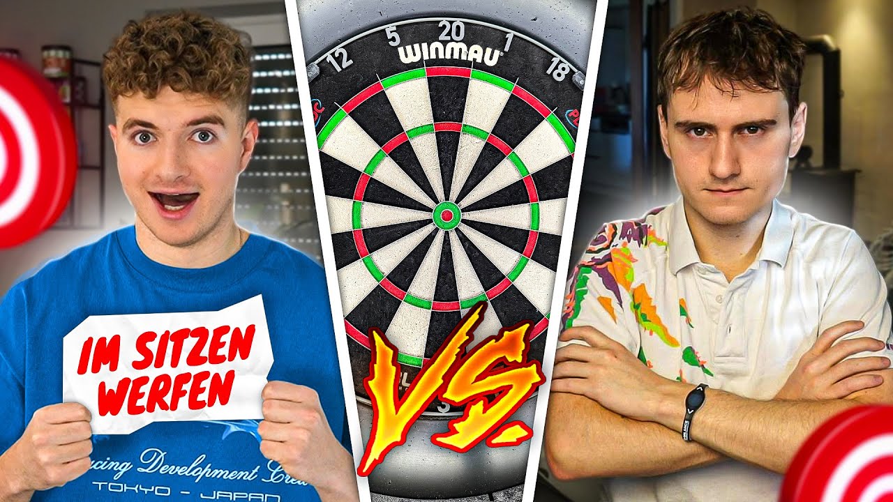 EXTREME HANDICAP DARTS CHALLENGE VS. @f31ixspieltDarts !😱🎯