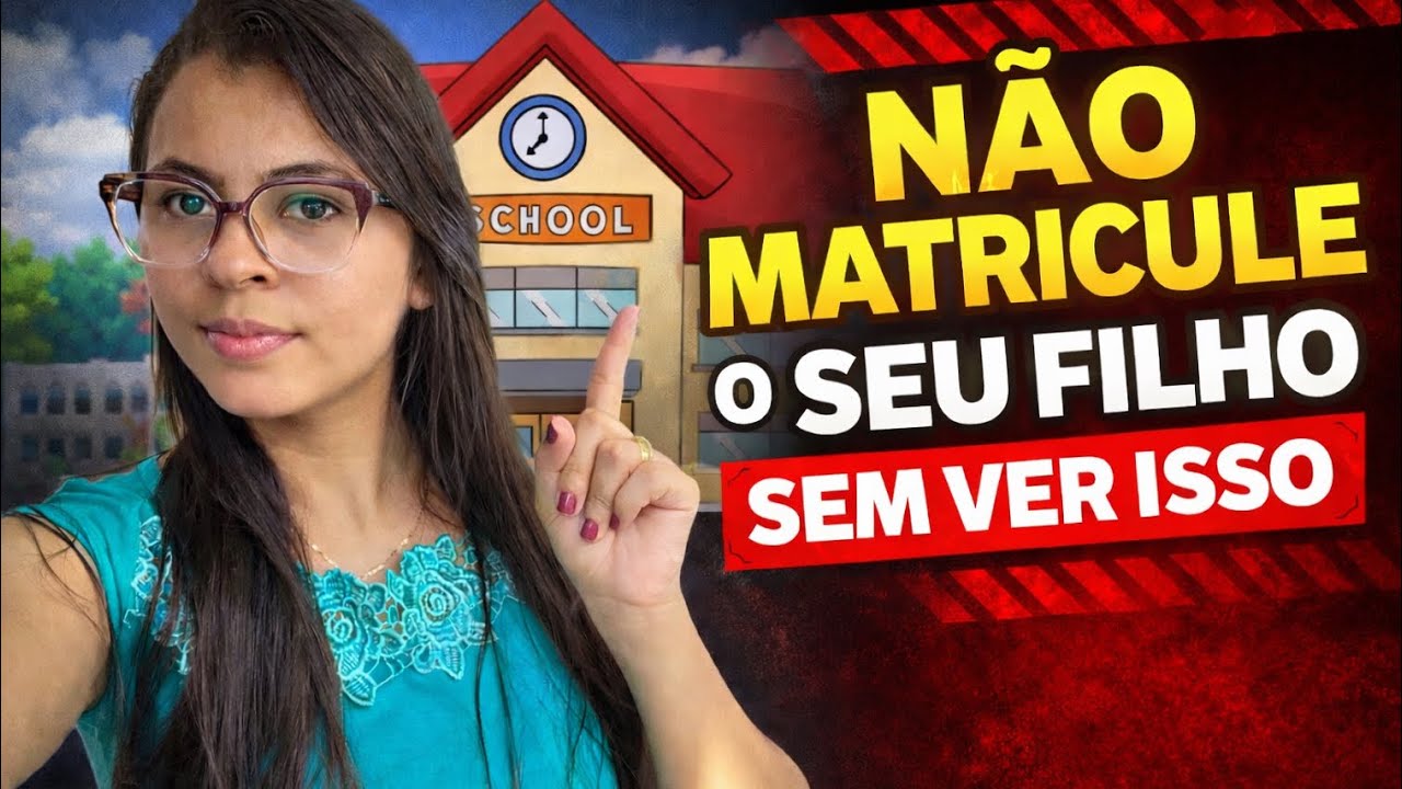 Não matricule seu filho antes de ver isso.#educação #filhos #escola #familia 