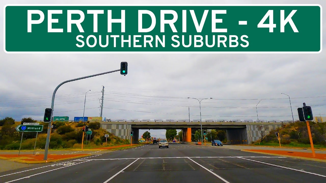Driving in Perth's Southern Suburbs - Perth WA - [4K]