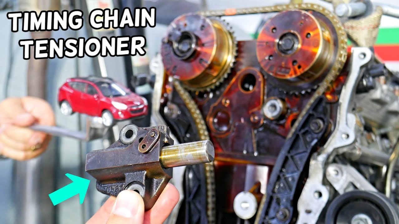 HYUNDAI TUCSON TIMING CHAIN INSTALLATION REPLACEMENT, TIMING MARKS