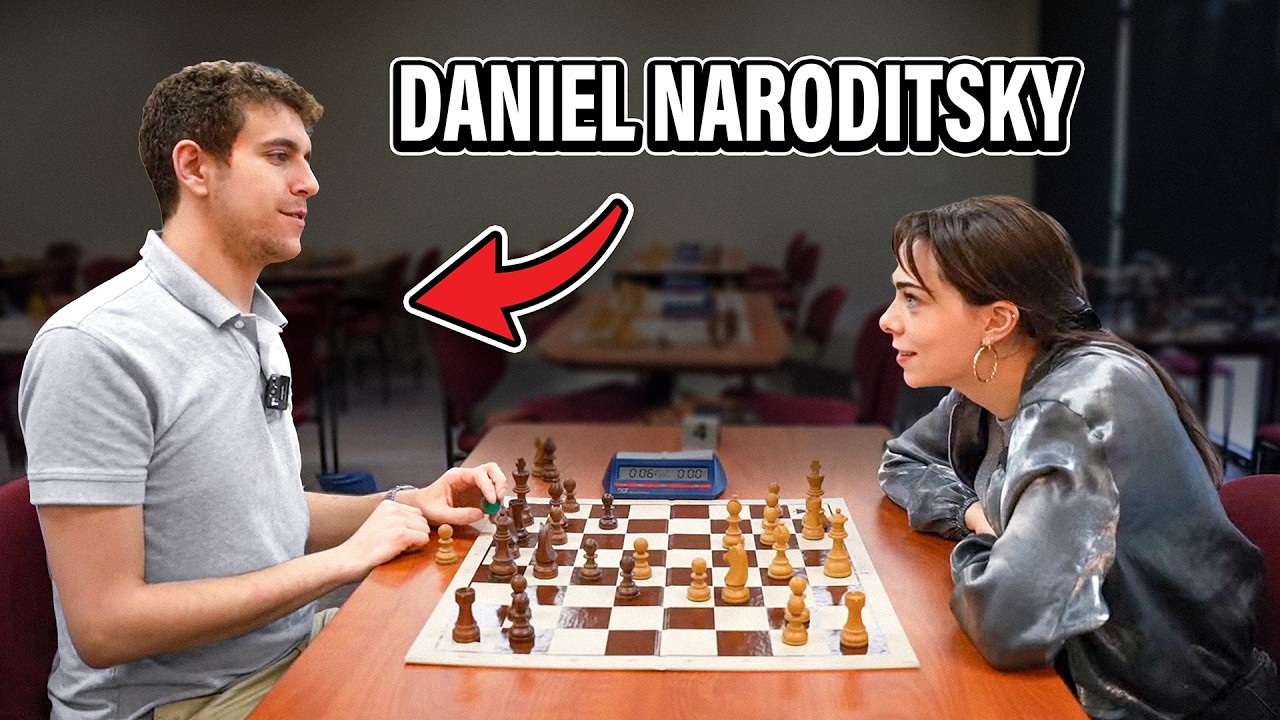 I Played Against GRANDMASTER Daniel Naroditsky At The Local Chess Club
