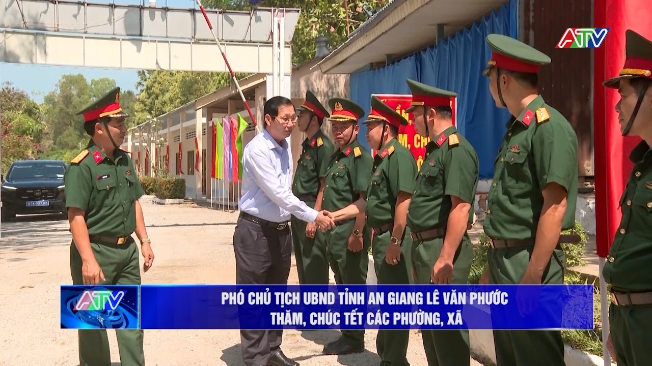 Phó Chủ tịch UBND tỉnh An Giang Lê Văn Phước thăm, chúc Tết các phường, xã | Truyền hình An Giang 2