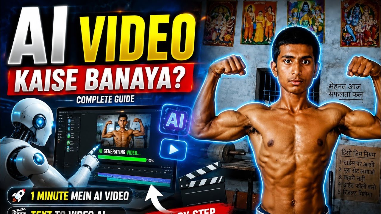 Ai video kese banaya viral 