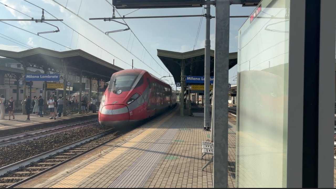Milano Lambrate Station🇮🇹 (Del 1/4)