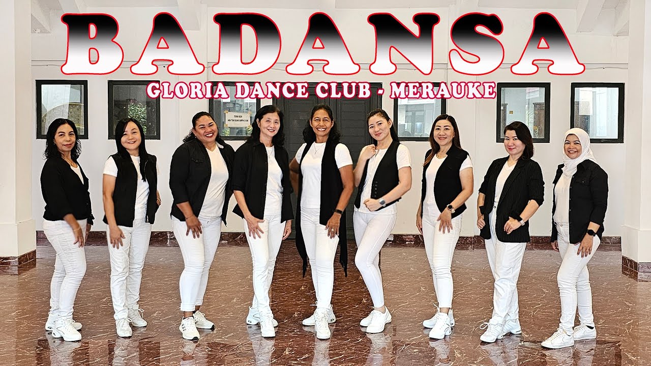 BADANSA // LINE DANCE // Choreo CAECILIA MARIA FATRUAN // GDC MERAUKE PAPUA SELATAN