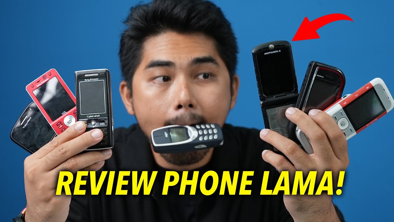 Review Phone Lama Zaman Nokia, Sony & BlackBerry! – Tak Sangka Sebagus ni...
