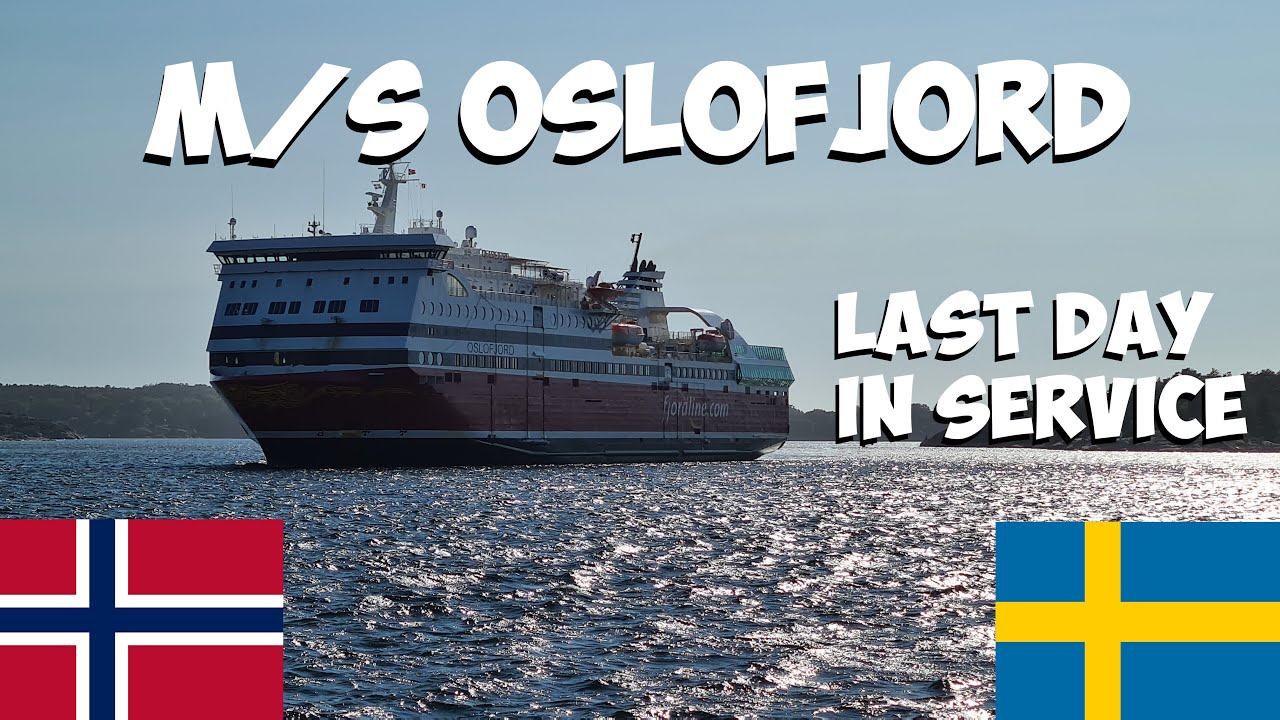 Ferry crossing Strömstad to Sandefjord with M/S Oslofjord | July 2023 | Fjord Line
