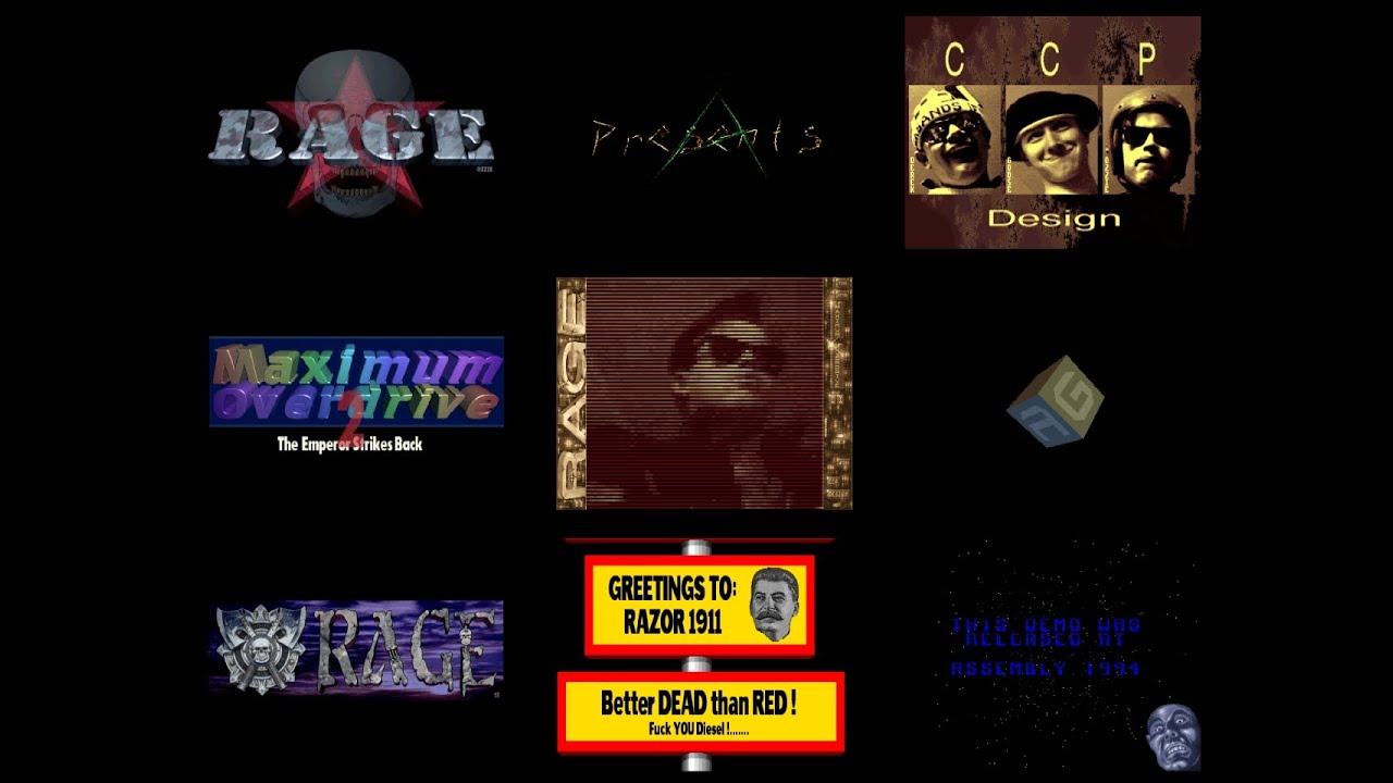 AMIGA-Demo "Rage: Maximum Overdrive 2 - the Emperor Strikes Back (Trackmo)"
