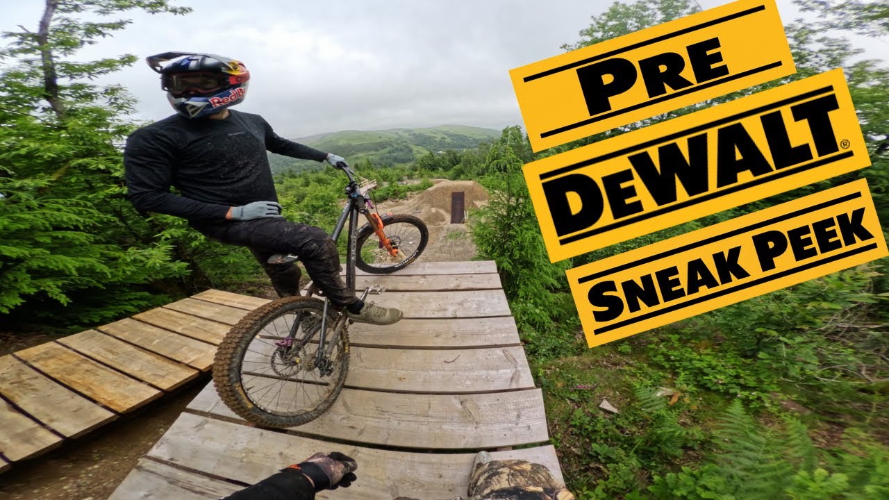 Dyfi Bike Park &mdash; предварительный осмотр трассы Dewalt Line&hellip;