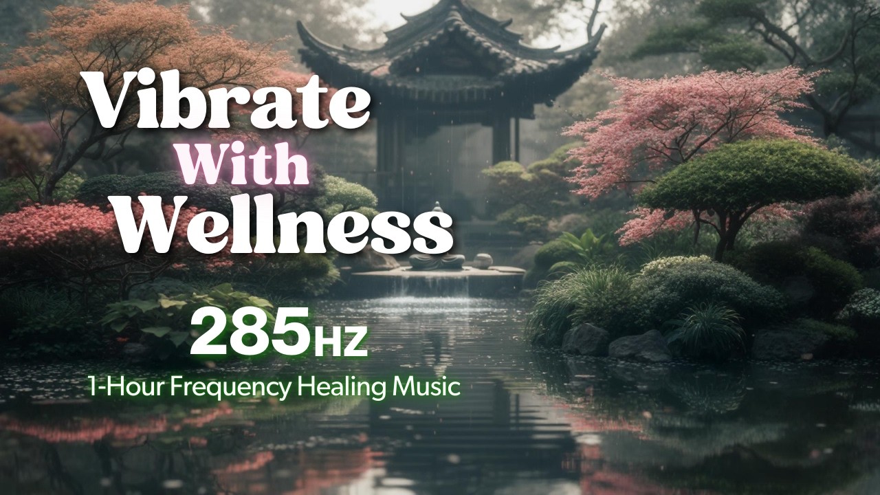 285Hz for Physical Healing & Vitality | 1 HOUR FREQUENCY HEALING MUSIC