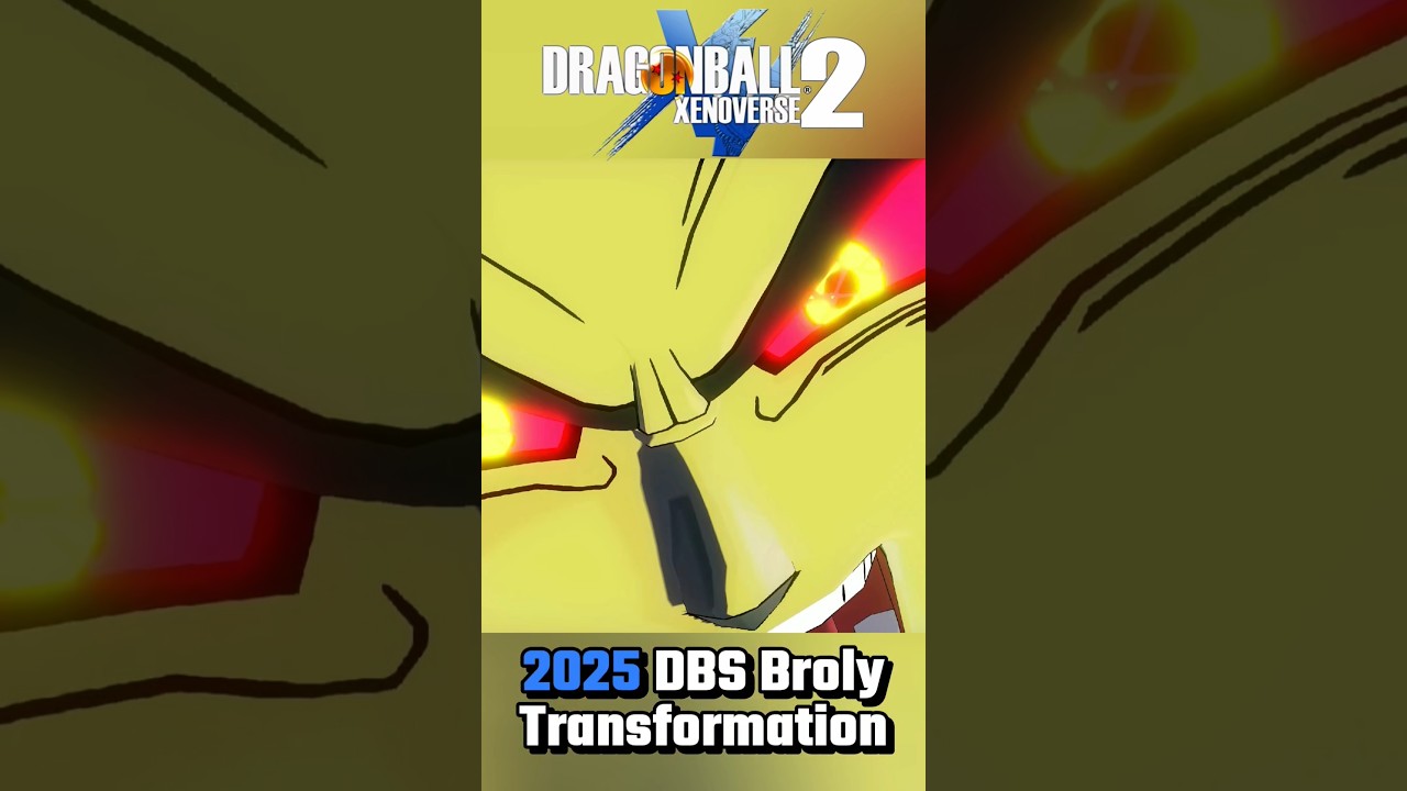 2025 Broly (DBS) Transformation Looks Insane! | Dragon Ball Xenoverse 2 DLC 20