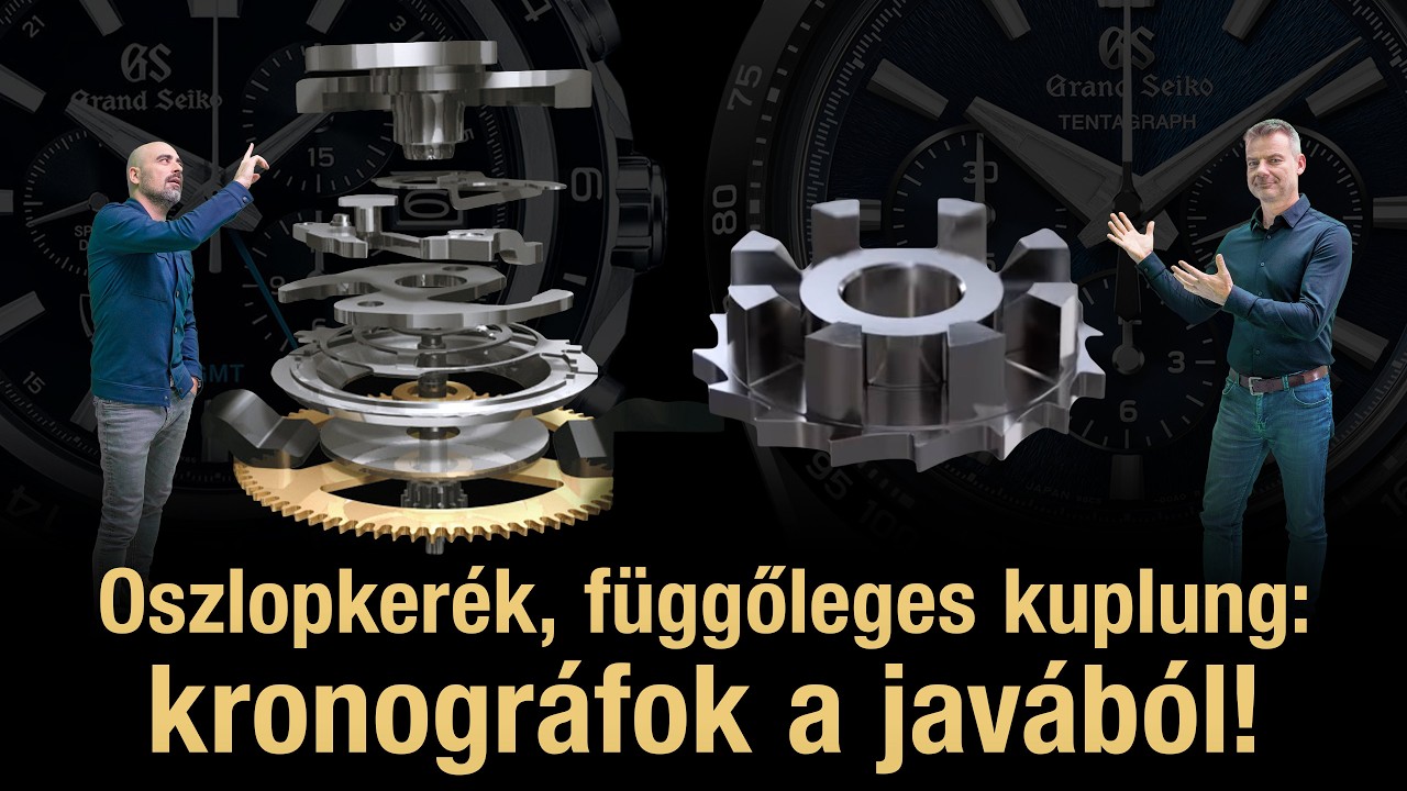 Oszlopkerék, függőleges kuplung: kronográfok a javából! Seiko Boutique TV S06E24