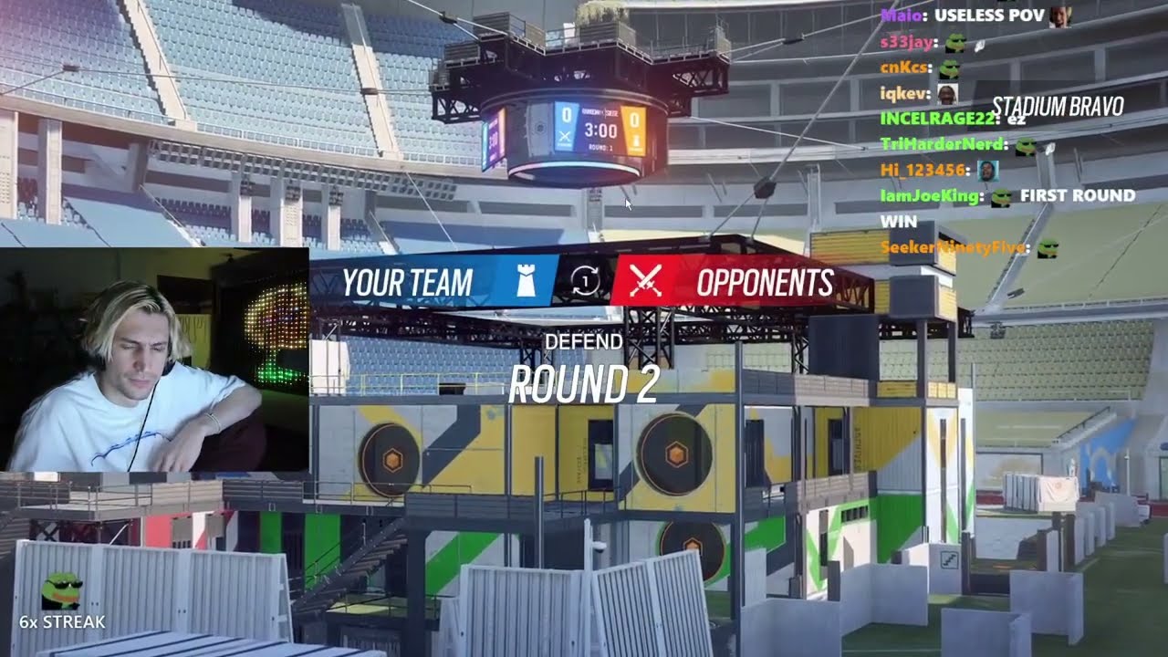 xQc Plays Rainbow Six Siege ft. Jesse & Omie