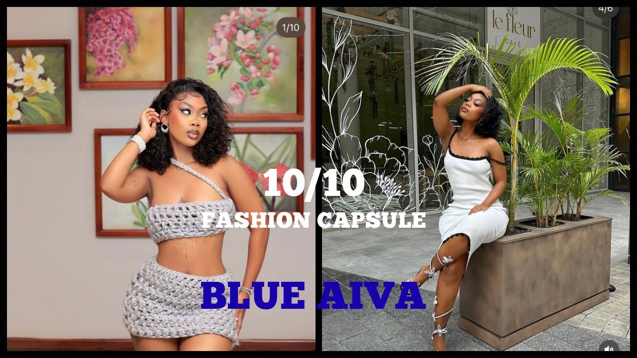 Blue Aiva fashion capsule|BBtitans|Countdown BBM season 6