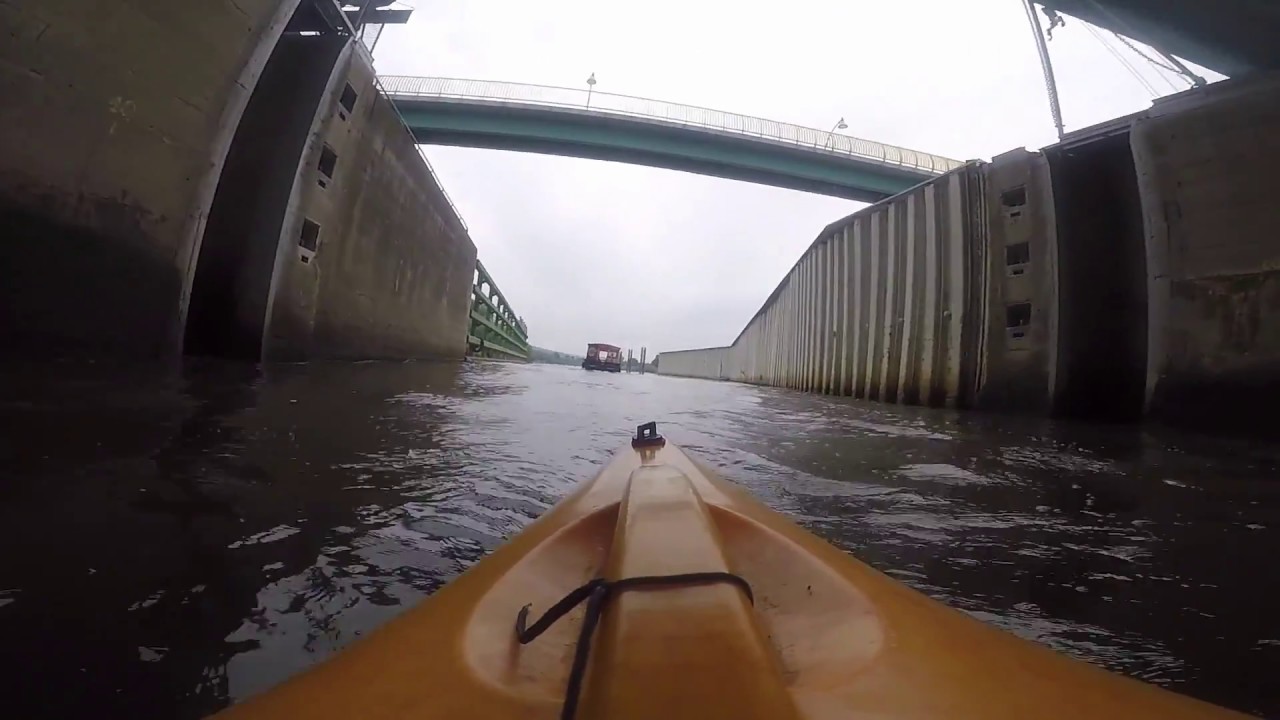 KAJAK ROTEKO SOLINA KAYAK WISŁA TYNIEC-UJŚCIE SANKI KRAKÓW ŚLUZA KOśCIUSZKO KAJAKI