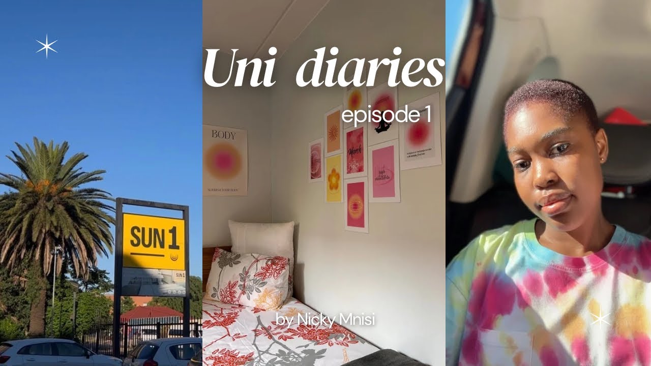 VLOG: Travel back to res| Unpacking| Unboxing mirror| Room tour, etc…
