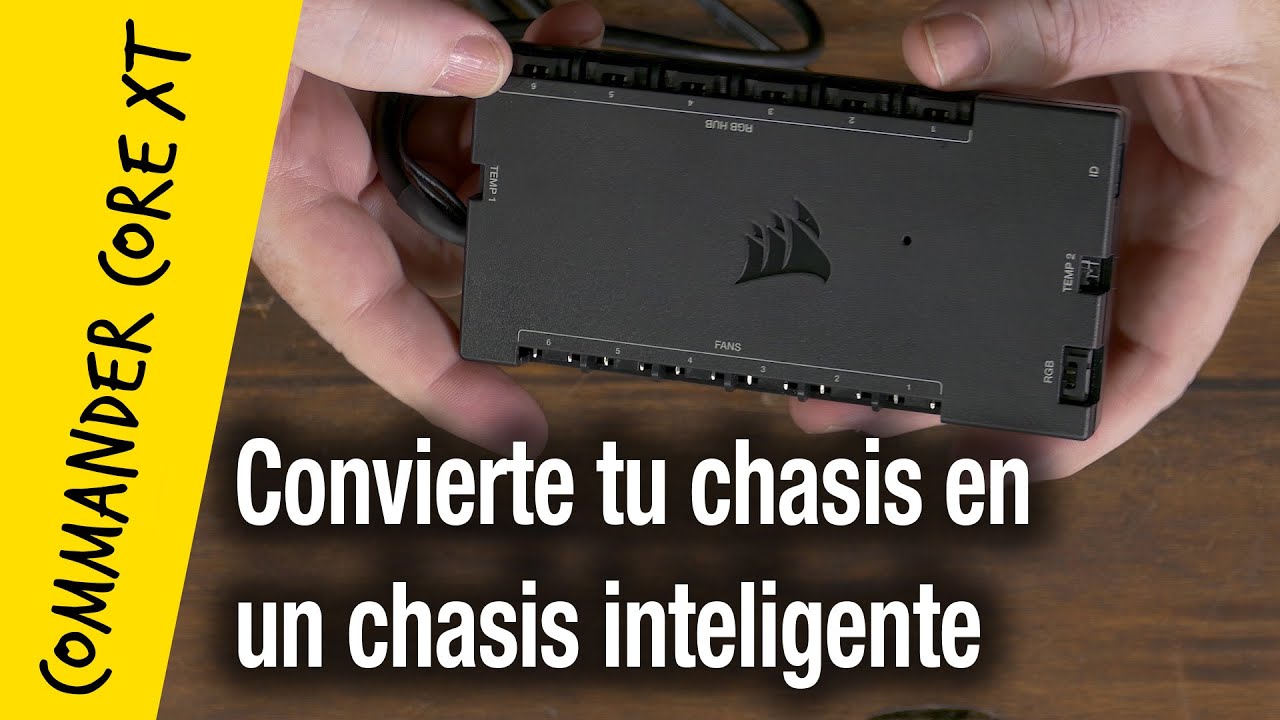 Commander CORE XT - Controla temperatura, revoluciones y RGB
