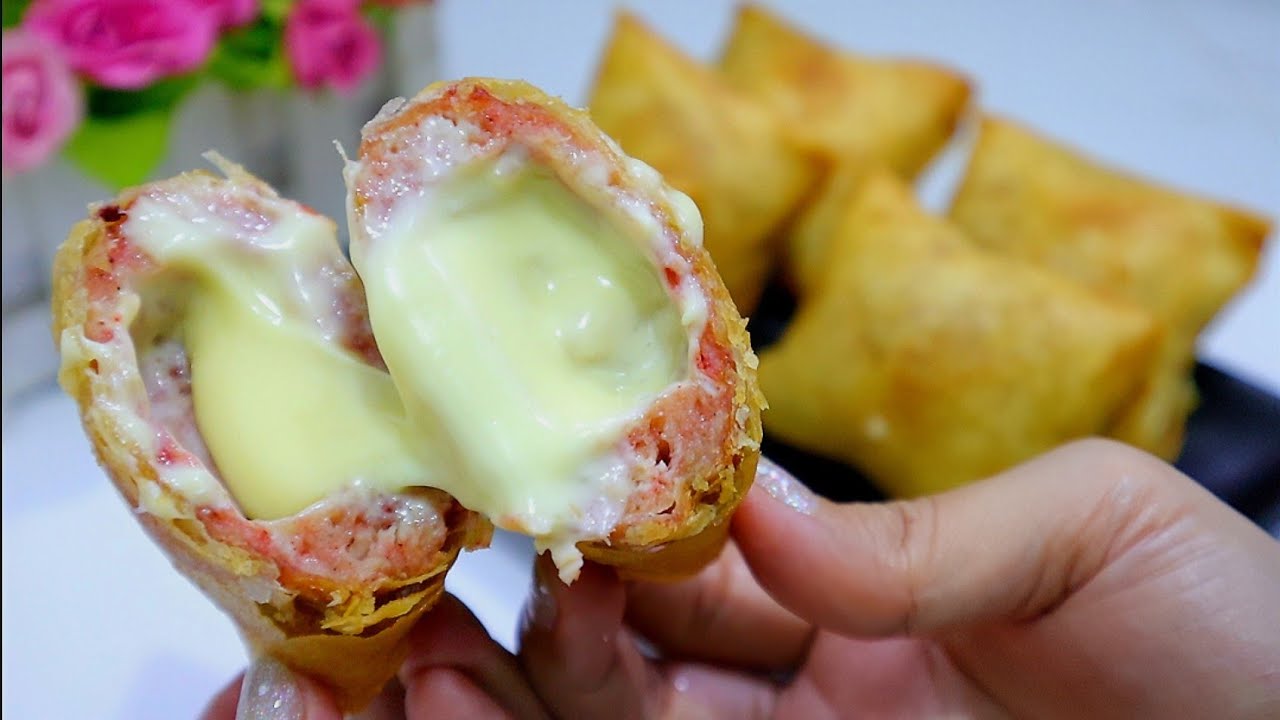 DIMSUM GORENG KEJU LUMER‼️
