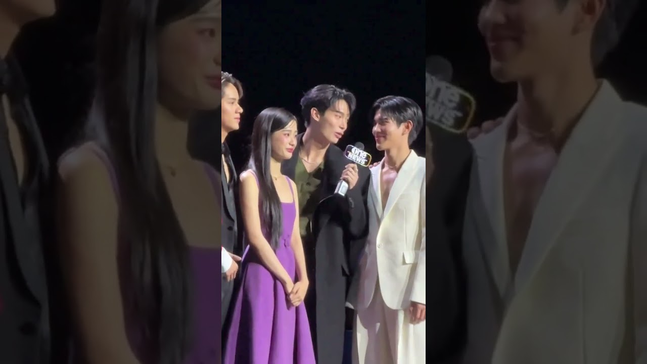 Cute stare of Nong Fourth to his P'Win! 😍❤️ #winmetawin #fourthnattawat