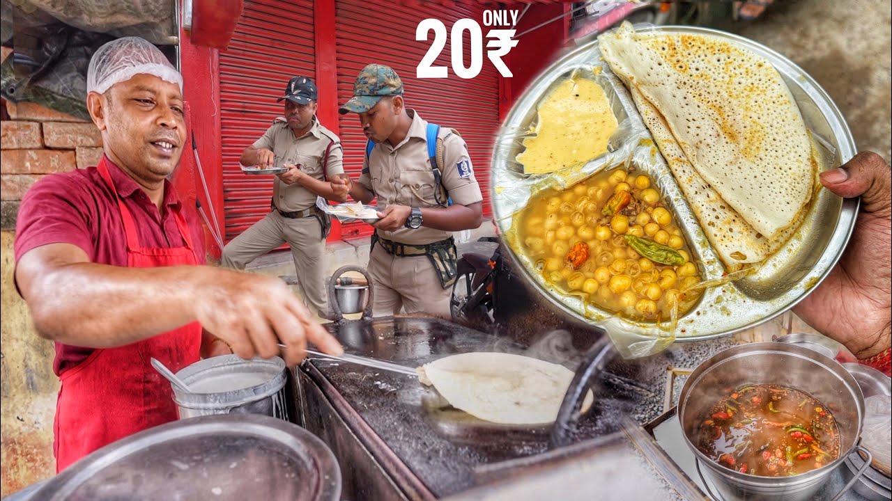 Chakuli Man Of Puri | Most Healthy Breakfast in Puri | Odisha Food Tour | Street Food India