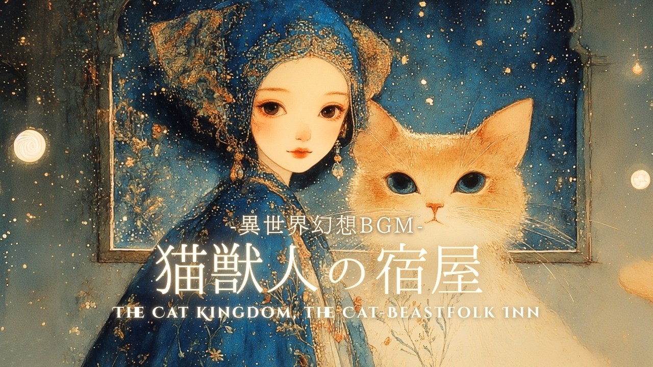【異世界ケルト音楽】 魔法国 - 猫獣人の宿屋 -【 睡眠 / 勉強 / 作業用 】【歌ありBGM】