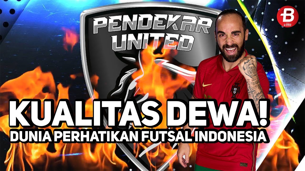 Skill Dewa Ricardinho Goyang Pendekar United! Futsal Indonesia Disorot DUNIA!