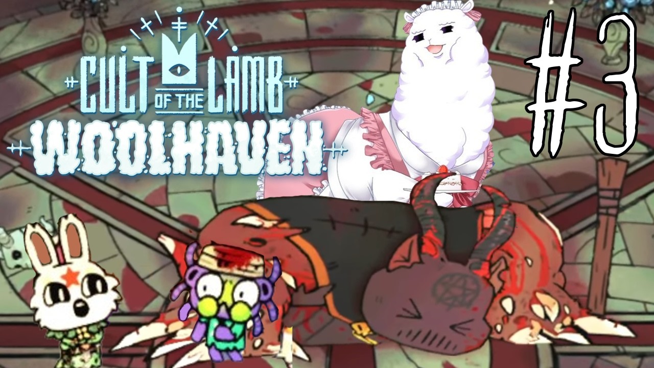 Ralsei Tries Ranching in Cult Of The Lamb: Woolhaven (Part 3)