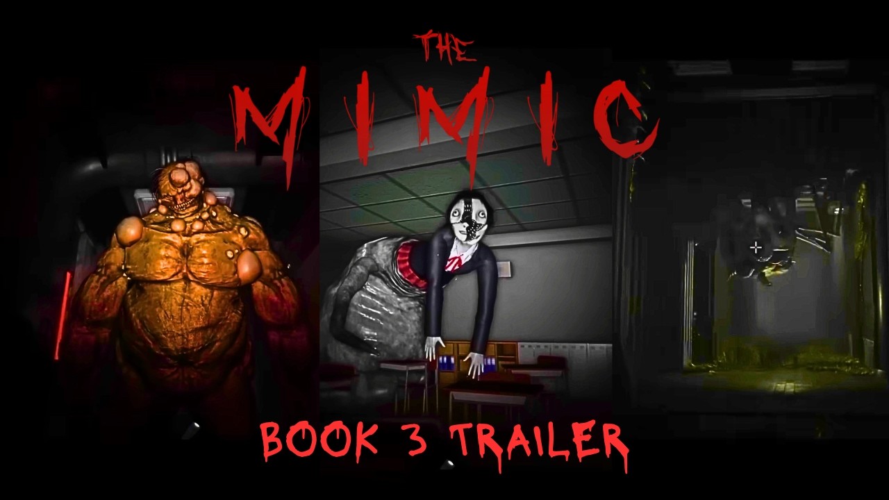 Reacting to The Mimic Book 3 Trailer | Roblox Horror