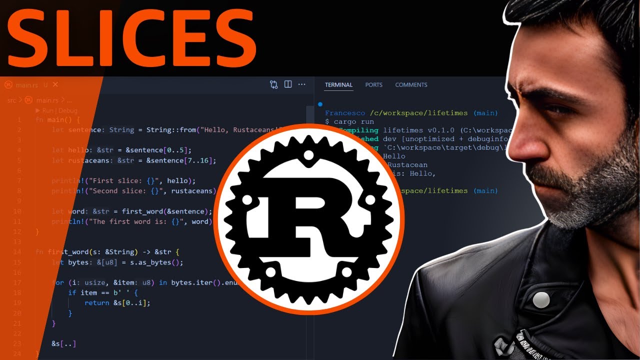 Slice in Rust — полное руководство по Crash Rust для начинающих