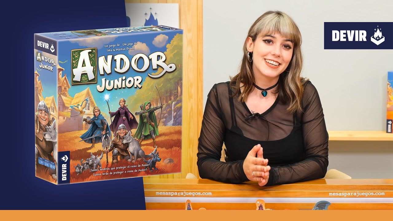 ✅ Cómo jugar a Andor Junior - Devir