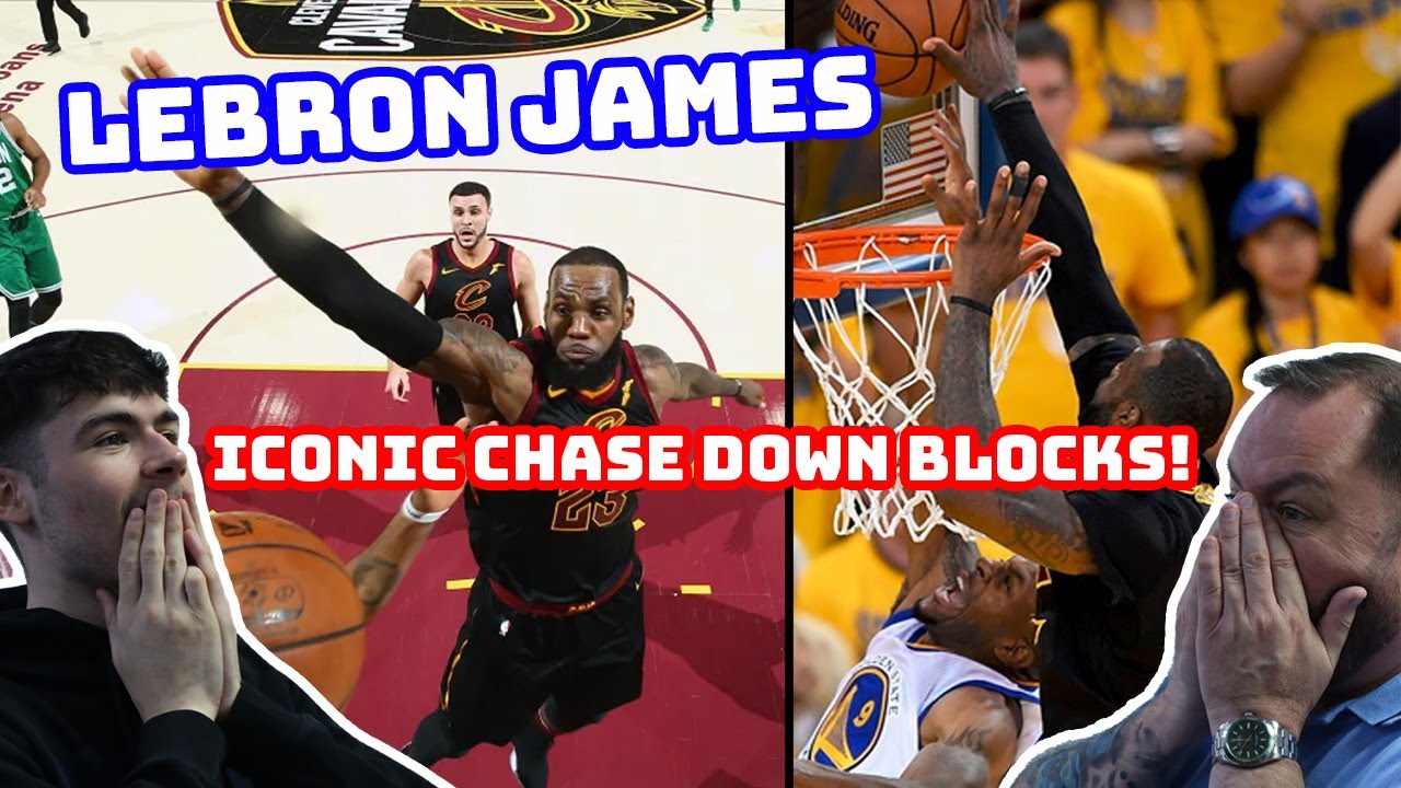LeBron James ICONIC Chase-Down Blocks! British Father and Son Reacts!