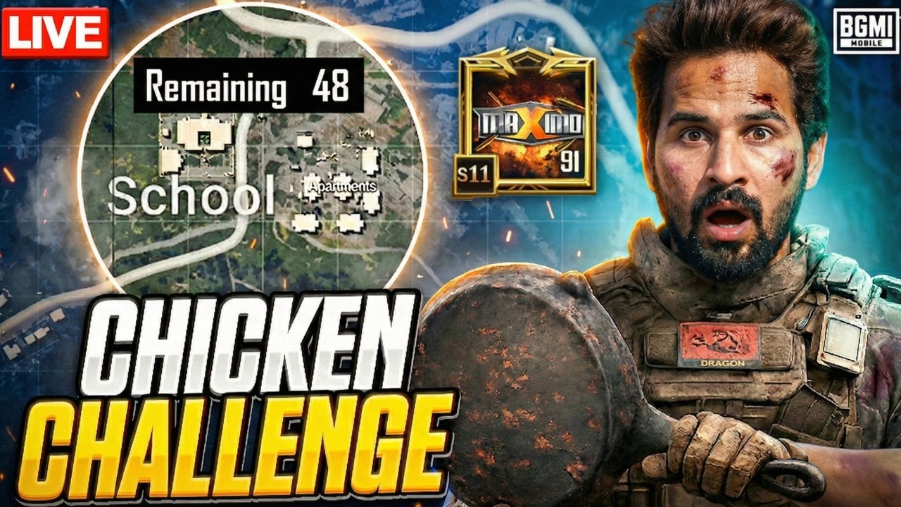 Ultimate Royale Rank Push 🔥 BGMI Live | WatchMaximo